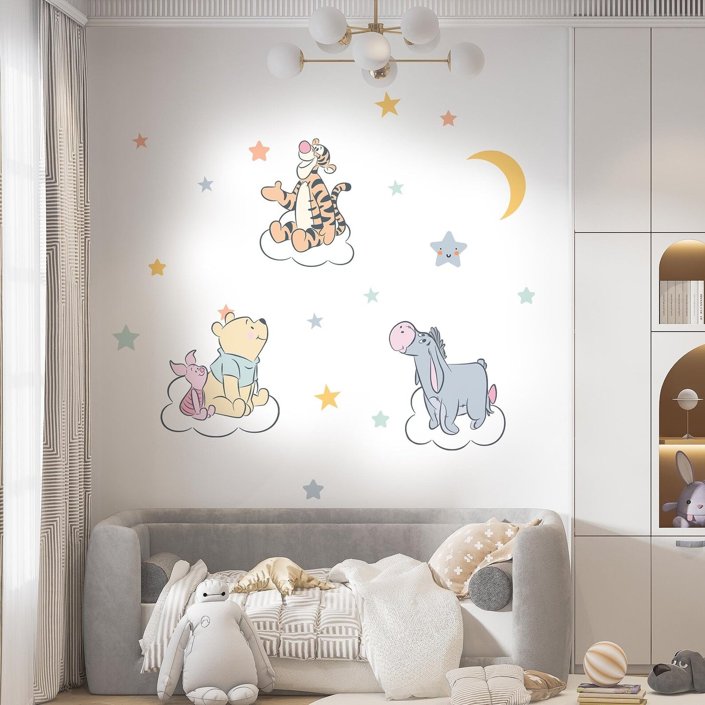 Vinilos decorativos Adhesivos infantiles de Pared  Winnie the Pooh 8