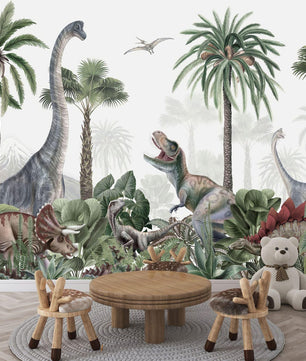 Papel para paredes Jungla jurassica 2