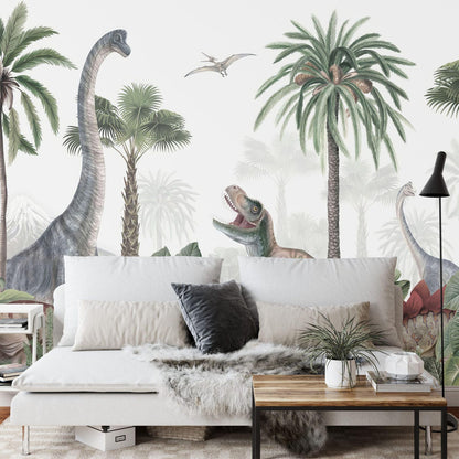 Papel para paredes Jungla jurassica 2