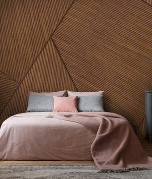 Papel para paredes lineas madera abstractas