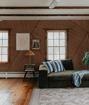 Papel para paredes lineas madera abstractas