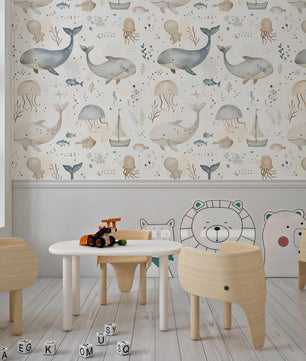 Papel para paredes Mosaico marino