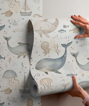 Papel para paredes Mosaico marino