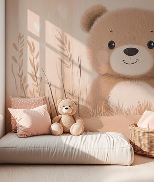 Papel para paredes Osito de perfil