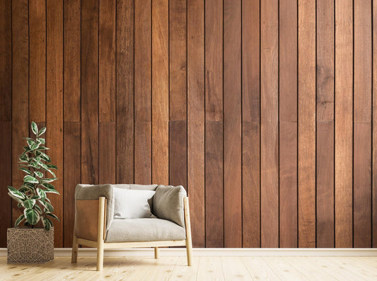 Papel para paredes tablas de madera