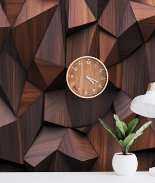 Papel para paredes Madera 3D 2