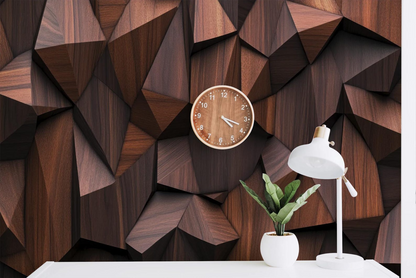 Papel para paredes Madera 3D 2