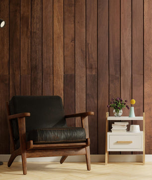 Papel para paredes tablas de madera