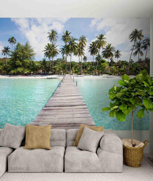 Papel para paredes Paisajes 11 Camino a la Felicidad