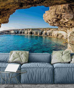 Papel para paredes Paisajes 2 tunel al mar