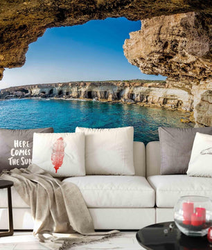 Papel para paredes Paisajes 2 tunel al mar