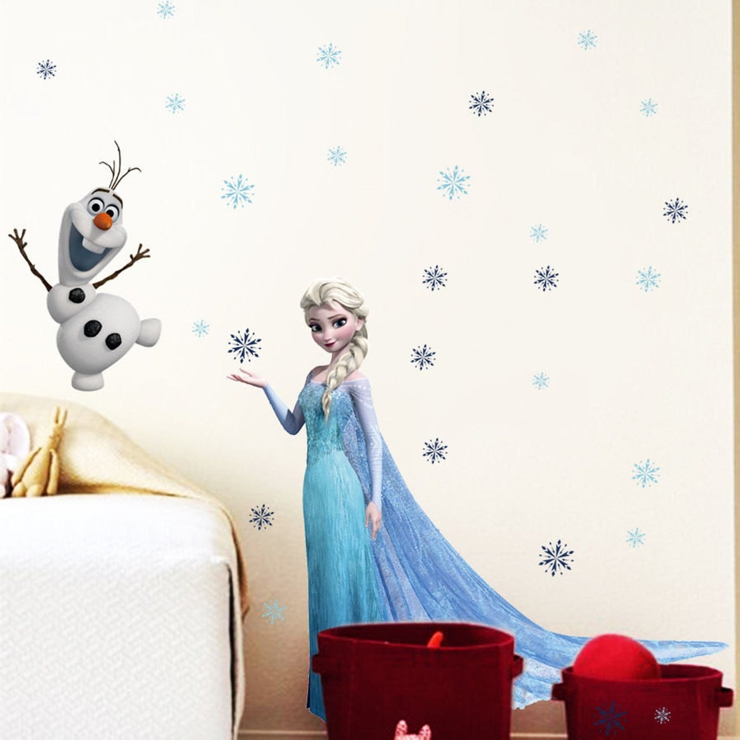 Vinilos decorativos Adhesivos infantiles de Pared frozen 4