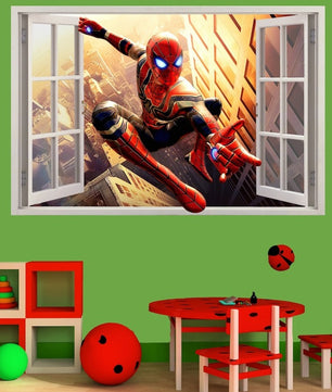 Vinilos decorativos Adhesivos infantiles de pared spiderman modelo 5 niño