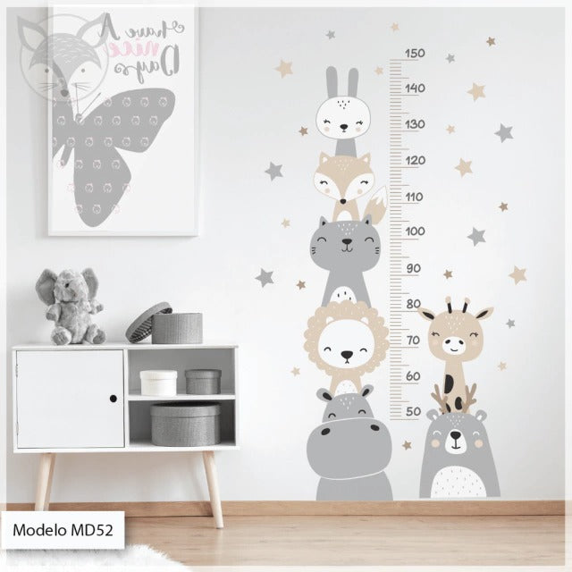 Combo de Vinilos decorativos Adhesivos Animales beige