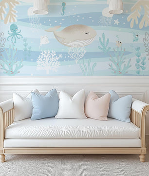 Papel para paredes Mundo Marino