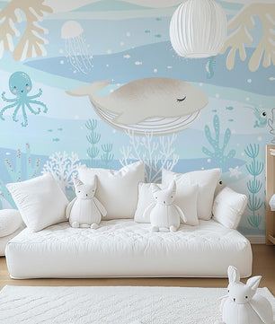 Papel para paredes Mundo Marino