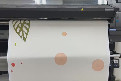 Papel para paredes Arcoiris con flores acuarela