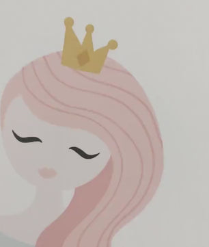 Papel para paredes Castillo mosaico princesa 2