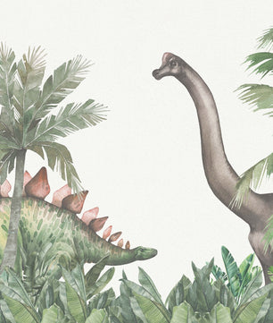 Papel para paredes Dinosaurios en la jungla