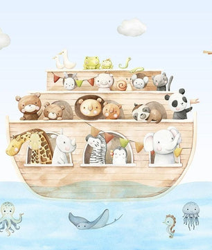 Papel para paredes El viaje de Noé
