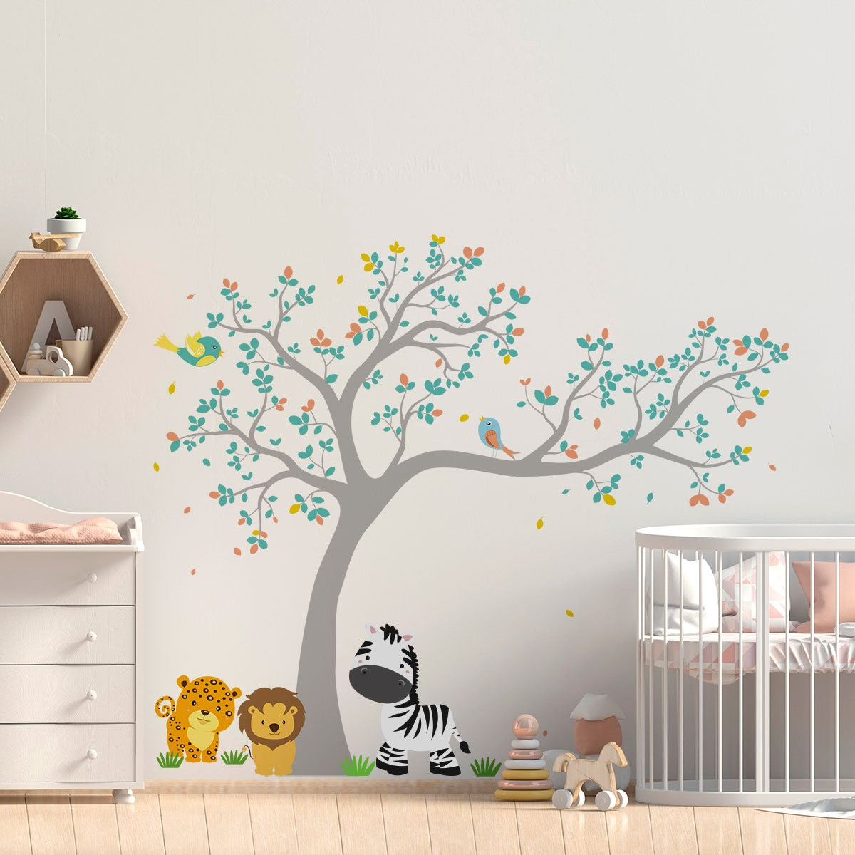 Vinilos decorativos Adhesivos infantiles de pared arboles infantiles de niño