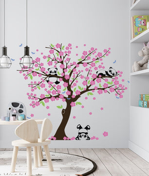 Vinilos decorativos Adhesivos infantiles de pared arboles infantiles de niña