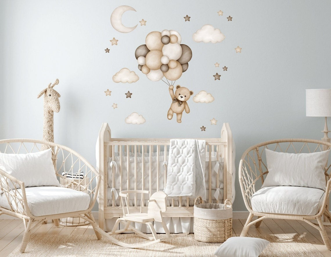 Vinilos decorativos Adhesivos infantiles de pared conjunto para niño