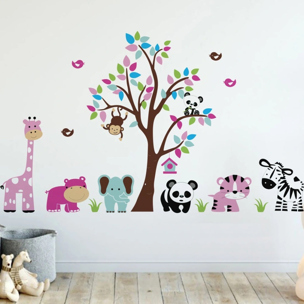 Vinilos decorativos Adhesivos infantiles de pared arboles infantiles de niña